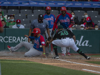 Diego Goris  #8 of the Dominican  Republic steals second base  during exhibition  match heading to the olympic games Tokyo 2021  between the...