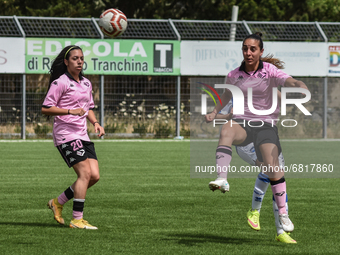 Simona Zito during the Serie C match between Palermo Women and Pescarai Femminile, at the Pasqaulino Stadium in Palermo. Italy, Sicily, Pale...