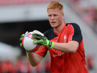 Adam Bogdan of Liverpool during a training session at Rajamangala stadium in Bangkok, Thailand on July 13, 2015. Liverpool will play an inte...