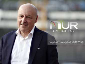 Chief Executive Officer Sport of FC Internazionale Giuseppe Marotta during the Pre-Season Friendly match between Lugano and FC Internazional...