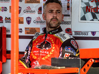 Peterborough Crendon Panthers  Captain Scott Nicholls    during the SGB Premiership match between Peterborough and Belle Vue Aces at East of...
