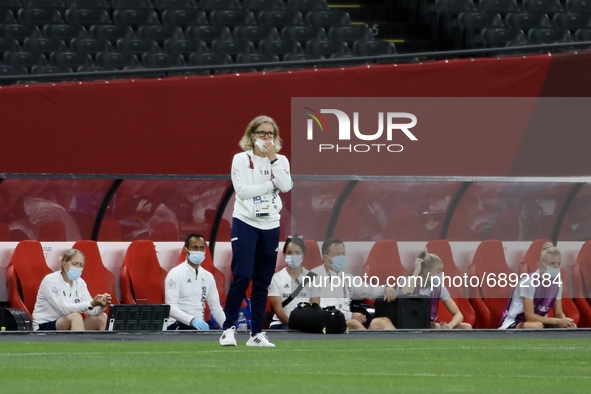 Head Coach LETELIER Jose for Chile during the Women's First Round Group E match between Great Britain and Chile during the Tokyo 2020 Olympi...