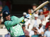 Jason Roy of Oval Invincibles   during The Hundred between Oval Invincible Men and Manchester Originals Men at Kia Oval Stadium, in London,...