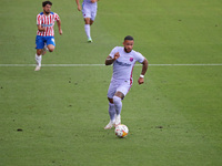 Memphis Depay during the friendly match between FC Barcelona and Girona FC, played at the Johan Cruyff Stadium on 24th July 2021, in Barcelo...
