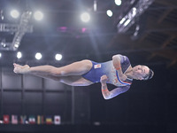 Eythora Thorsdottir of Netherlands during women's qualification for the Artistic  Gymnastics final at the Olympics at Ariake Gymnastics Cent...