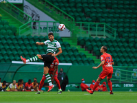 Paulinho of Sporting CP in action during the Pre-Season Friendly match Cinco Violinos Trophy between Sporting CP and Olympique Lyonnais at E...