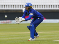 Amara Carr of London Spirit Women during The Hundred between London Spirit Women and Oval Invincible Women at Lord's Stadium , London, UK on...