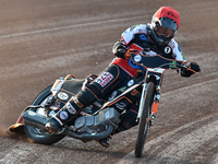 Jack Smith (Guest) of Belle Vue Cool Running Colts in action during the National Development League match between Belle Vue Aces and Eastbou...