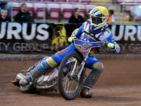 Nathan Ablitt of Eastbourne Seagulls during the National Development League match between Belle Vue Aces and Eastbourne Seagulls at the Nati...