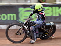 Vinnie Foord (Guest) of Eastbourne Seagulls  during the National Development League match between Belle Vue Aces and Eastbourne Seagulls at...