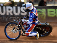 Jake Knight of Eastbourne Seagulls  during the National Development League match between Belle Vue Aces and Eastbourne Seagulls at the Natio...