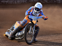 Danno Verge of Eastbourne Seagulls   during the National Development League match between Belle Vue Aces and Eastbourne Seagulls at the Nati...