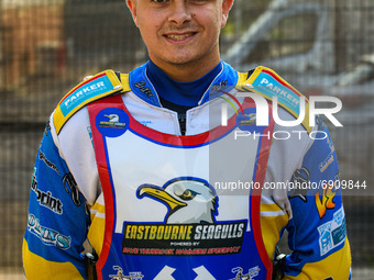  Nathan Ablitt  - Eastbourne Seagulls during the National Development League match between Belle Vue Colts and Eastbourne Seagulls at the Na...