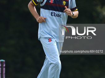 Paul van Meekeren of Durham seen during the Royal London One Day Cup match between Middlesex County Cricket Club and Durham County Cricket C...