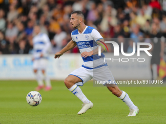   QPRs Dom Ball during the Pre-season Friendly match between Cambridge United and Queens Park Rangers at the R Costings Abbey Stadium, Cambr...