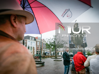 LEIDEN - A concept for a statue of the 17th century painter Rembrandt van Rijn is presented on Wednesday July 15, 2015. The concept has been...