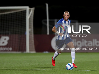 Pepe of FC Porto in action during an international club friendly football match between AS Roma and FC Porto at the Bela Vista stadium in La...