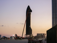 After fully stacking Starship and Super Heavy Booster, resulting in the largest space craft ever made, SpaceX rolled the booster back to the...
