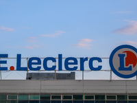 A view of E. Leclerc supermarket in Warsaw, Poland in Warsaw, Poland on July 29, 2021.  (