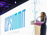 President of the Municipal Chamber of Matosinhos Luisa Salgueiro welcomes the event, in first day of the QSP Summit event, the most relevant...