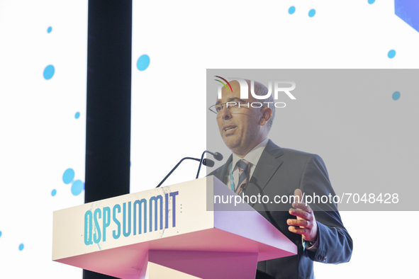 President of AEP Luis Miguel Ribeiro at  first day of the QSP Summit event, the most relevant Management and Marketing Conference in Europe,...