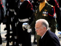 (FILE IMAGE) Former Portuguese president Jorge Sampaio died on Friday at the age of 81 in Lisbon, Portugal on September 10, 2021. Sampaio se...