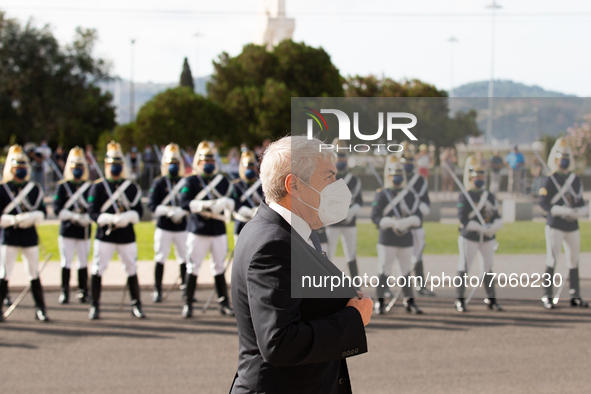 The former Prime minister, José Socrates arrives at the funeral ceremony, on September 12, 2021 in Belem, Lisbon, Portugal.
Jorge Sampaio, 8...