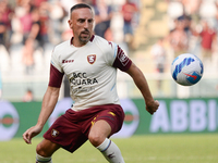 Franck Ribery of US Salernitana during the Serie A match between Torino FC and US Salernitana at Stadio Olimpico Grande Torino, in Turin on...