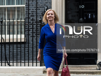 LONDON, UNITED KINGDOM - SEPTEMBER 15, 2021: Newly appointed Secretary of State for Foreign, Commonwealth and Development Affairs, Minister...
