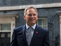 LONDON, UNITED KINGDOM - SEPTEMBER 15, 2021: Secretary of State for Transport Grant Shapps leaves 10 Downing Street as British Prime Ministe...
