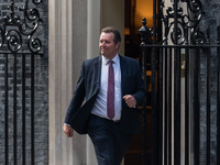 LONDON, UNITED KINGDOM - SEPTEMBER 15, 2021: Parliamentary Secretary to the Treasury (Chief Whip) Mark Spencer leaves 10 Downing Street as B...