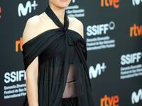 Marion Cotillard attends the red carpet of the the opening ceremony of 69th San Sebastian International Film Festival at the Kursaal Palace...