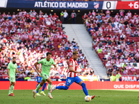 Hector Herrera during La Liga match between Atletico de Madrid and Athletic Club at Wanda Metropolitano on September 18, 2021 in Madrid, Spa...