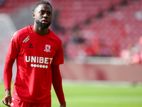 Middlesbrough's James Léa Siliki   during the Sky Bet Championship match between Middlesbrough and Blackpool at the Riverside Stadium, Middl...