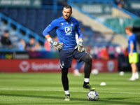 
Nottingham Forest goalkeeper Jordan Smith during the Sky Bet Championship match between Huddersfield Town and Nottingham Forest at the John...