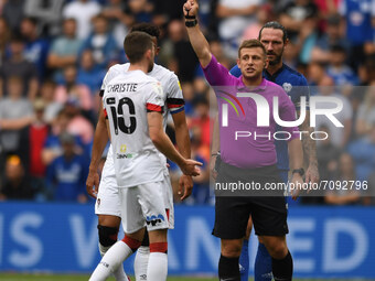 Ryan Christie during the Sky Bet Championship match between Cardiff City and AFC Bournemouth at Cardiff City Stadium on September 18, 2021 i...