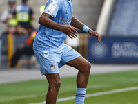Ian Maatsen (on loan from Chelsea)of Coventry City during The Sky Bet Championship between Millwall and Coventry City at The Den Stadium, Lo...