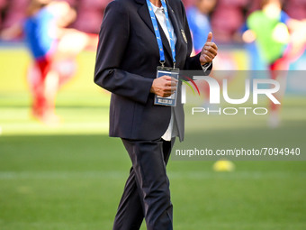 Milena Bertolini (Head coach of Italy) during the FIFA World Cup Women's World Cup 2023 Qualifiers - Italy vs Moldova on September 17, 2...