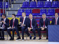 Sarunas Jasikevicius during the match between FC Barcelona and UCAM Murcia CB, corresponding to the week 1 of the Liga Endesa, played at the...