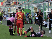 Nicola Valente during the Serie C match between Palermo FC and Catanzaroa, at Renzo Barbera Stadium. Italy, Sicily, Palermo, 19-09-2021 (