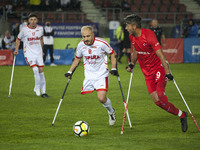 Final match Turkey Spain of the European Amputee Football Championship Krakow 2021 in Krakow, Poland on September 19, 2021. (