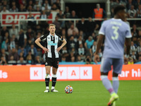  Sean Longstaff of Newcastle United  during the Premier League match between Newcastle United and Leeds United at St. James's Park, Newcastl...