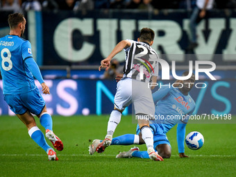 Ignacio Pussetto (Udinese) in action during the Italian football Serie A match Udinese Calcio vs SSC Napoli on September 20, 2021 at the Fri...