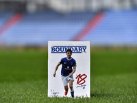  Oldham match day programme during the Sky Bet League 2 match between Oldham Athletic and Hartlepool United at Boundary Park, Oldham, UK, on...