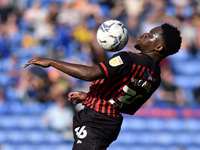  Stock action picture of Mike Fondop of Hartlepool United during the Sky Bet League 2 match between Oldham Athletic and Hartlepool United at...