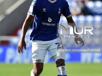  Stock action picture of Oldham Athletic's Raphaël Diarra during the Sky Bet League 2 match between Oldham Athletic and Hartlepool United at...