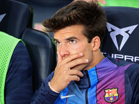 Riqui Puig during the match between FC Barcelona and Granada CF, corresponding to the week 5 of the group A of the Liga Santander, played at...
