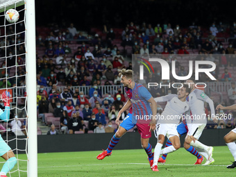 Luuk de Jong during the match between FC Barcelona and Granada CF, corresponding to the week 5 of the group A of the Liga Santander, played...