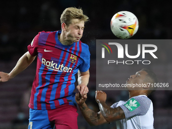 Frenkie de Jong during the match between FC Barcelona and Granada CF, corresponding to the week 5 of the group A of the Liga Santander, play...