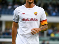 Lorenzo Pellegrini (Roma) during the Italian football Serie A match Hellas Verona FC vs AS Roma on September 19, 2021 at the Marcantonio Ben...